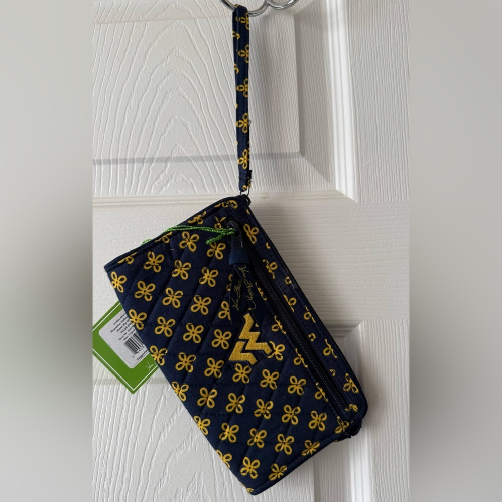 WVU Vera Bradley Wristlet